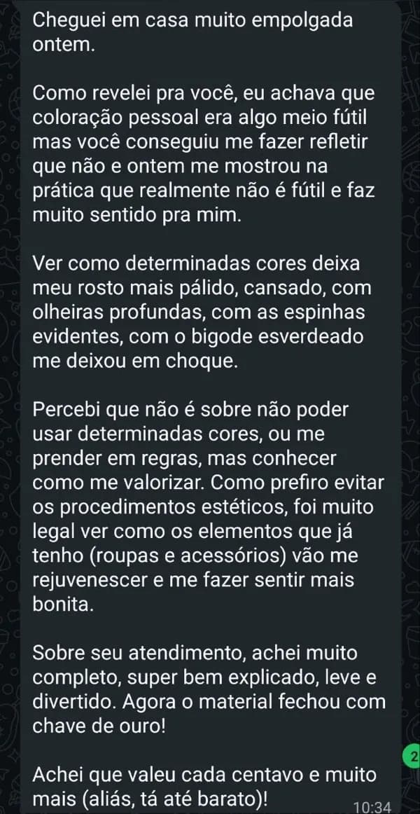 Depoimento de cliente 7